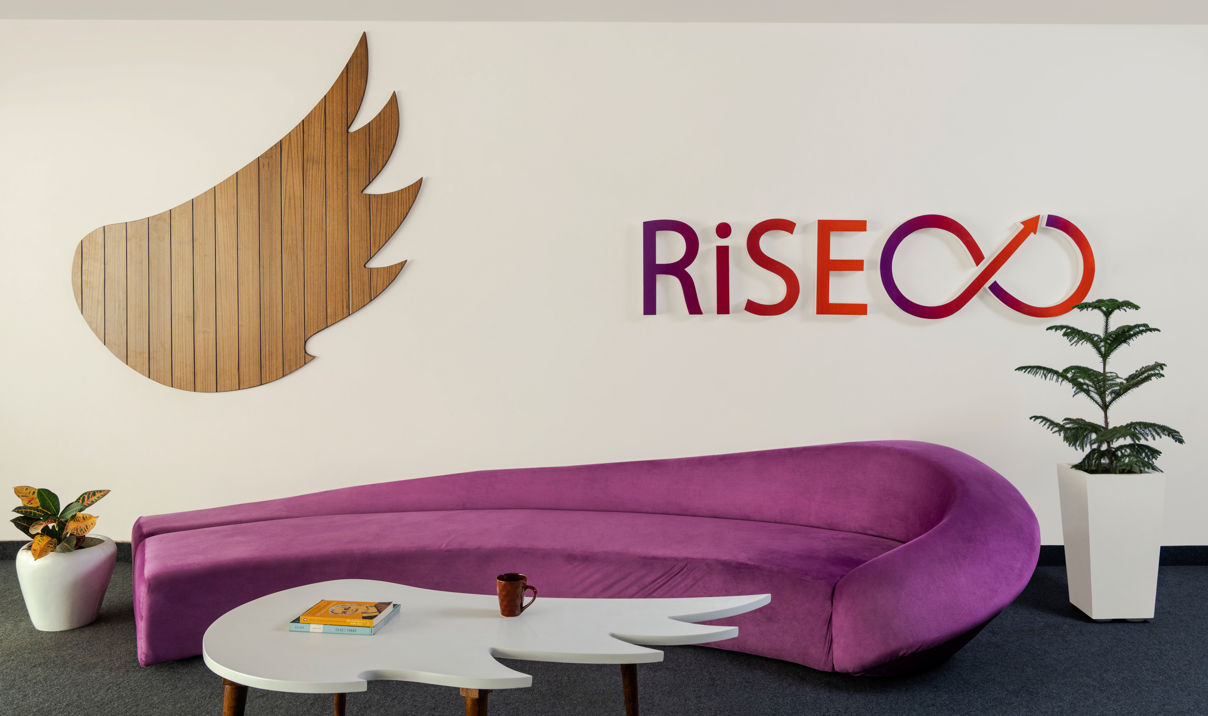 无限循环的现代办公室设计丨印度丨Studio Meraki-9