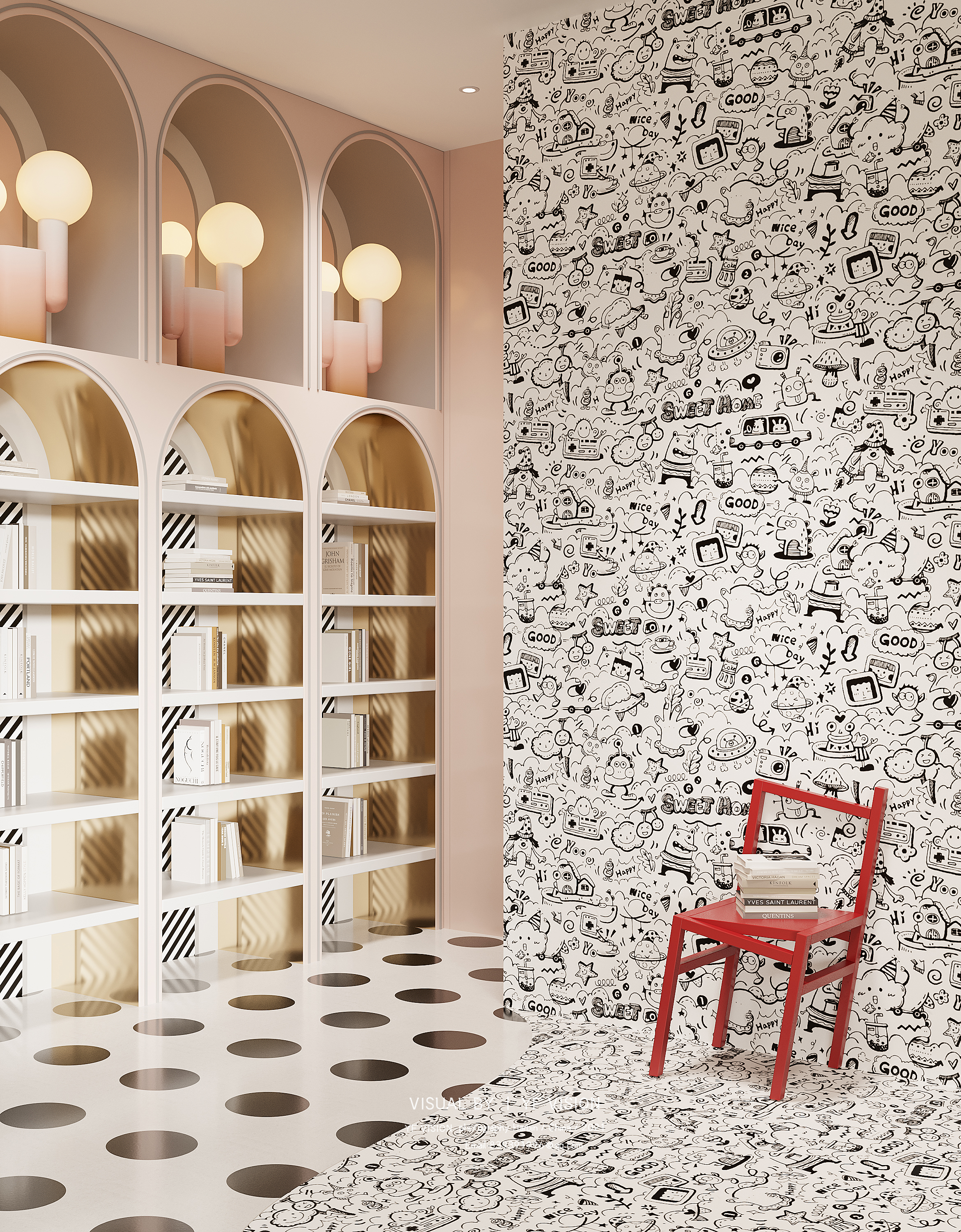 儿童乐园渲染丨孑野设计事务所-15