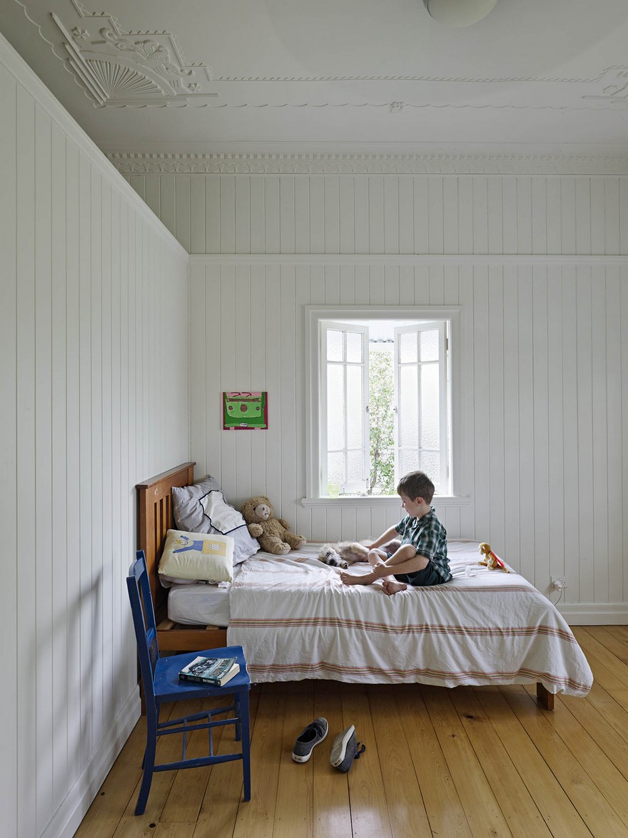 布里斯班 Queenslander 住宅扩建，打造亲子共享空间-20