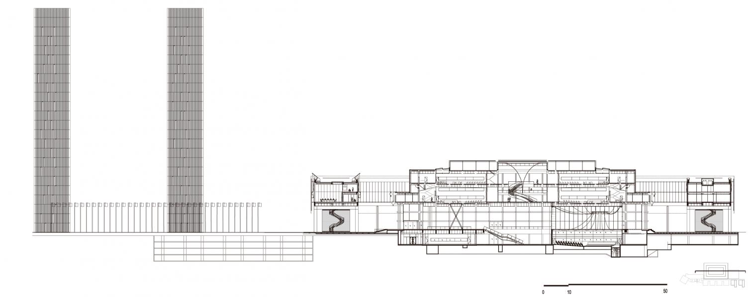 欧洲法院,卢森堡 · 机构重建之塔-19