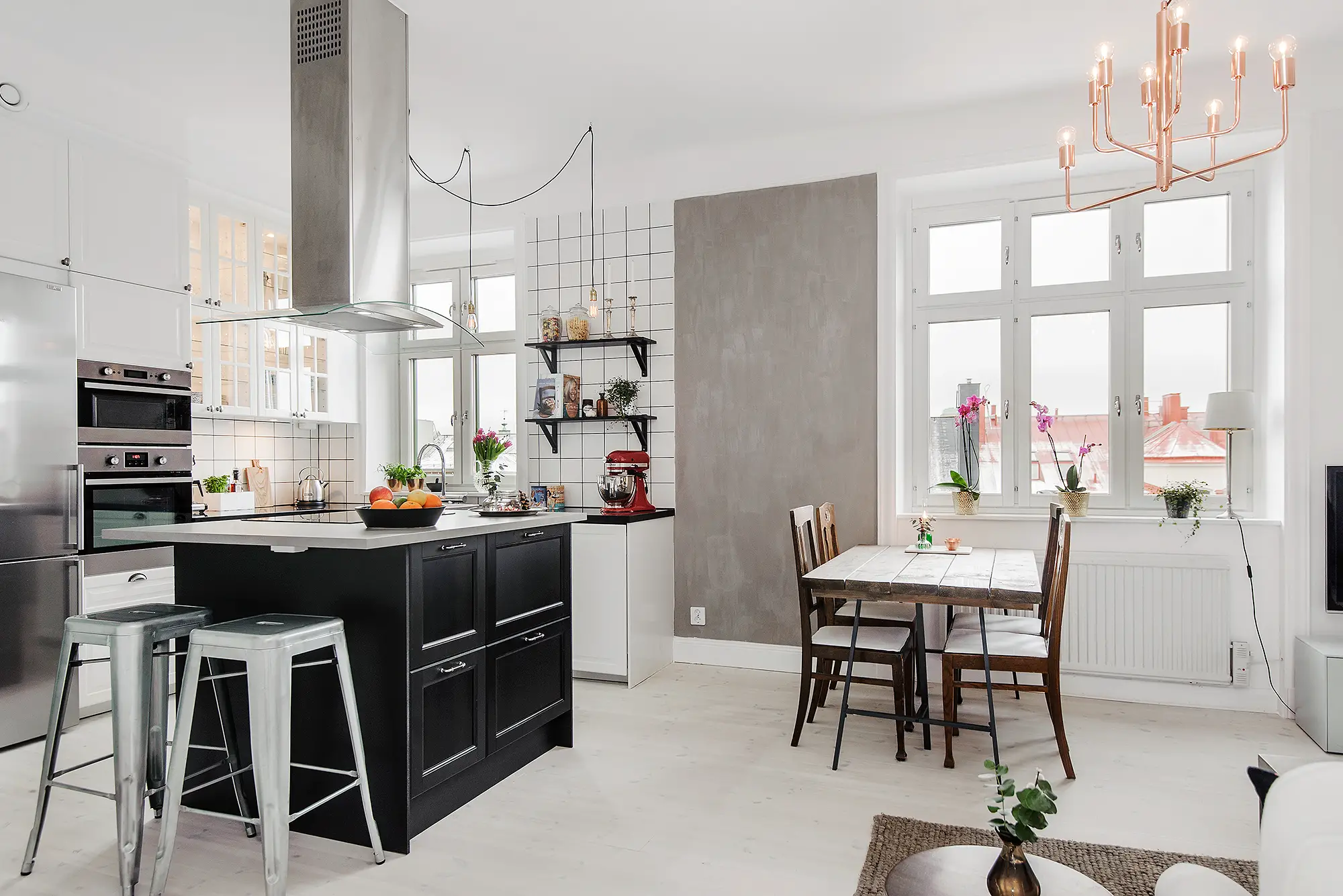 小户型厨房岛台设计案例-3