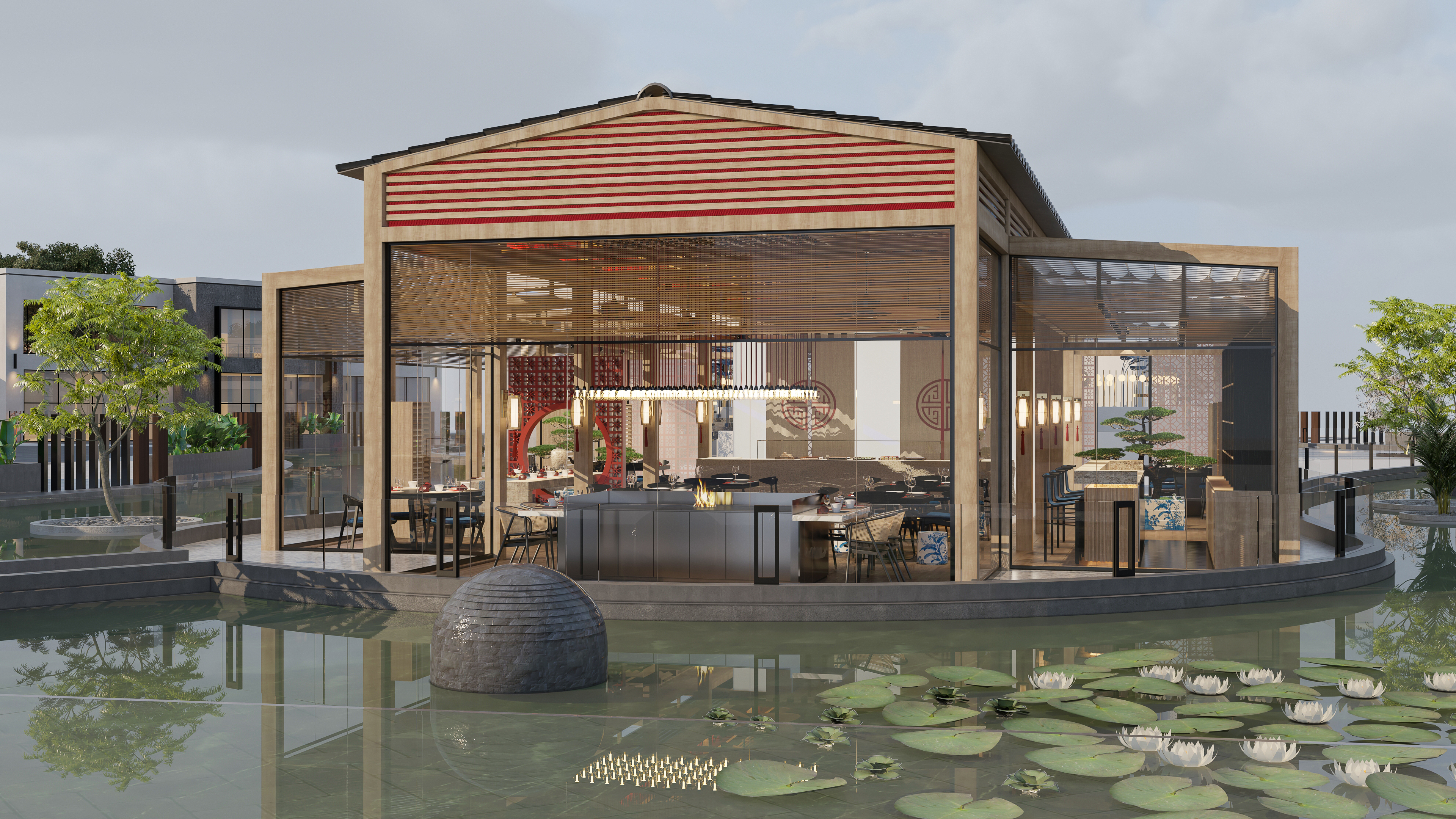 RED（寿司餐厅）丨Ninetr Design House-22