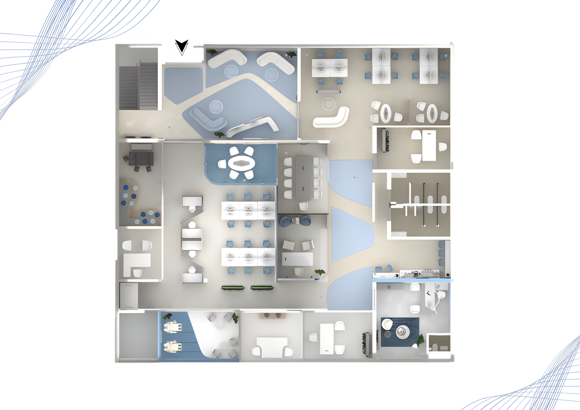 Bupa healthcare室内设计项目-16