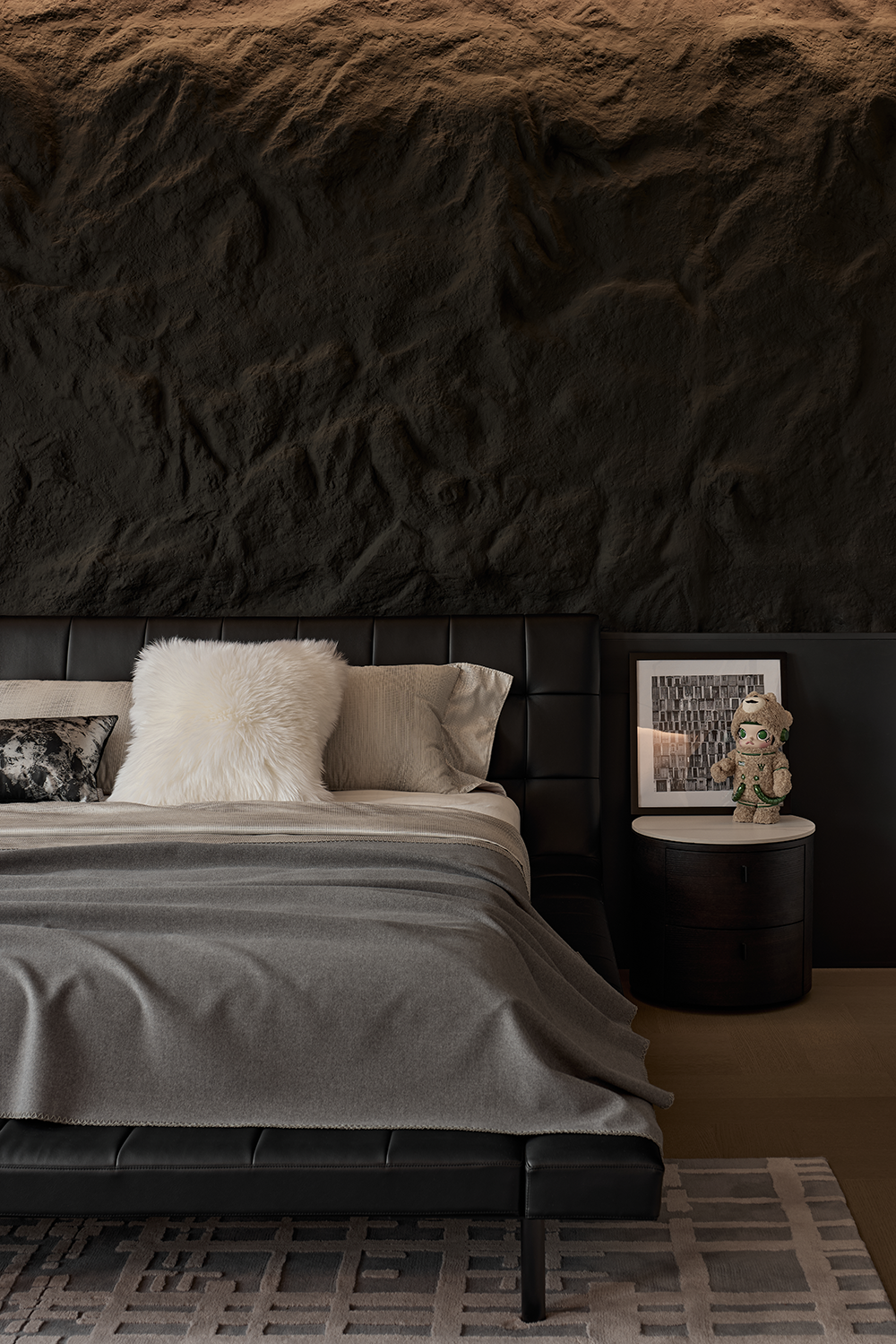 尚层大作：案例分享——1100㎡墅境私邸：漫行雅奢之境，淬炼空间的诗意哲学-45