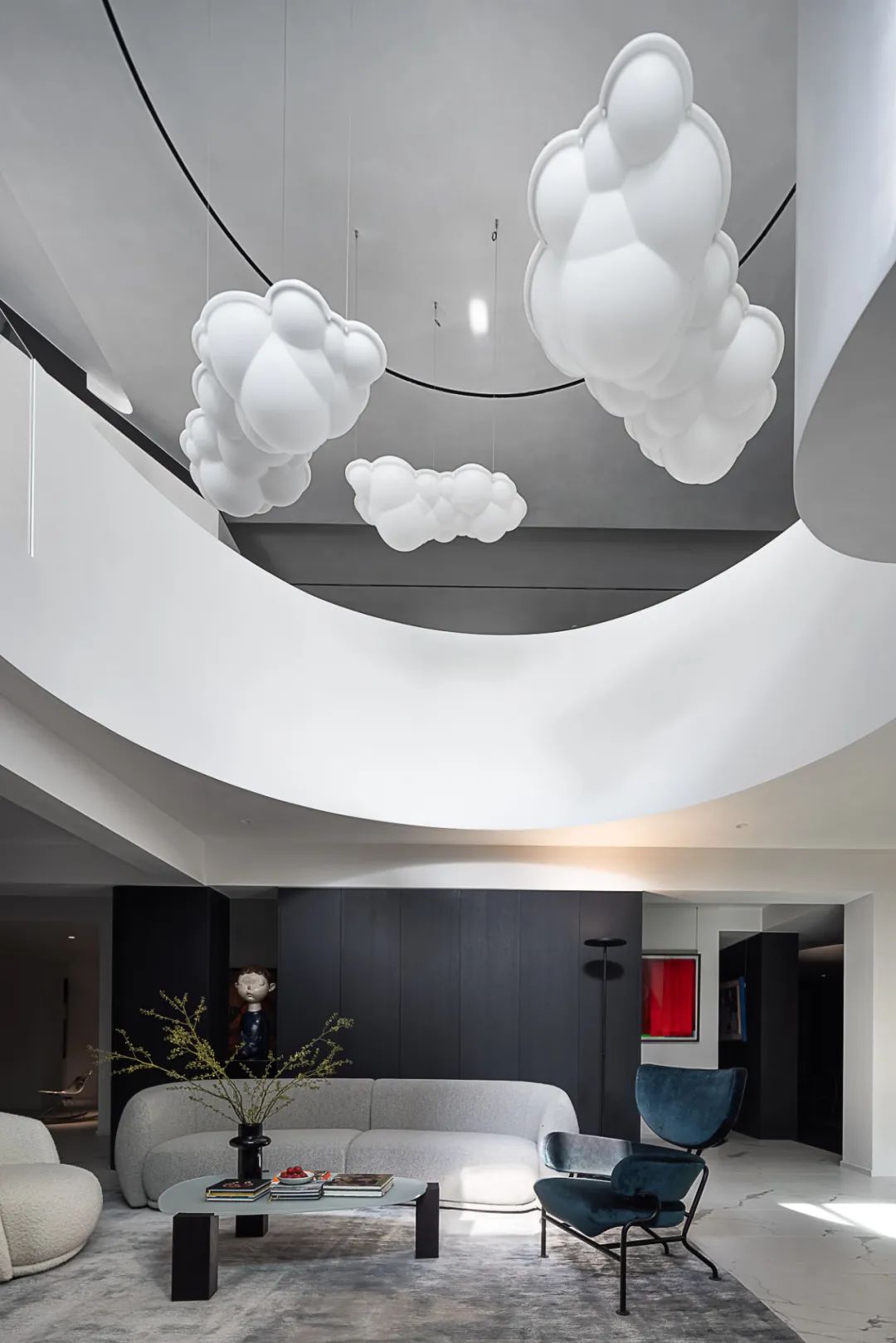 蓬皮杜式的家 · 国内首个居家艺术空间丨OTL 本体建筑空间设计-50