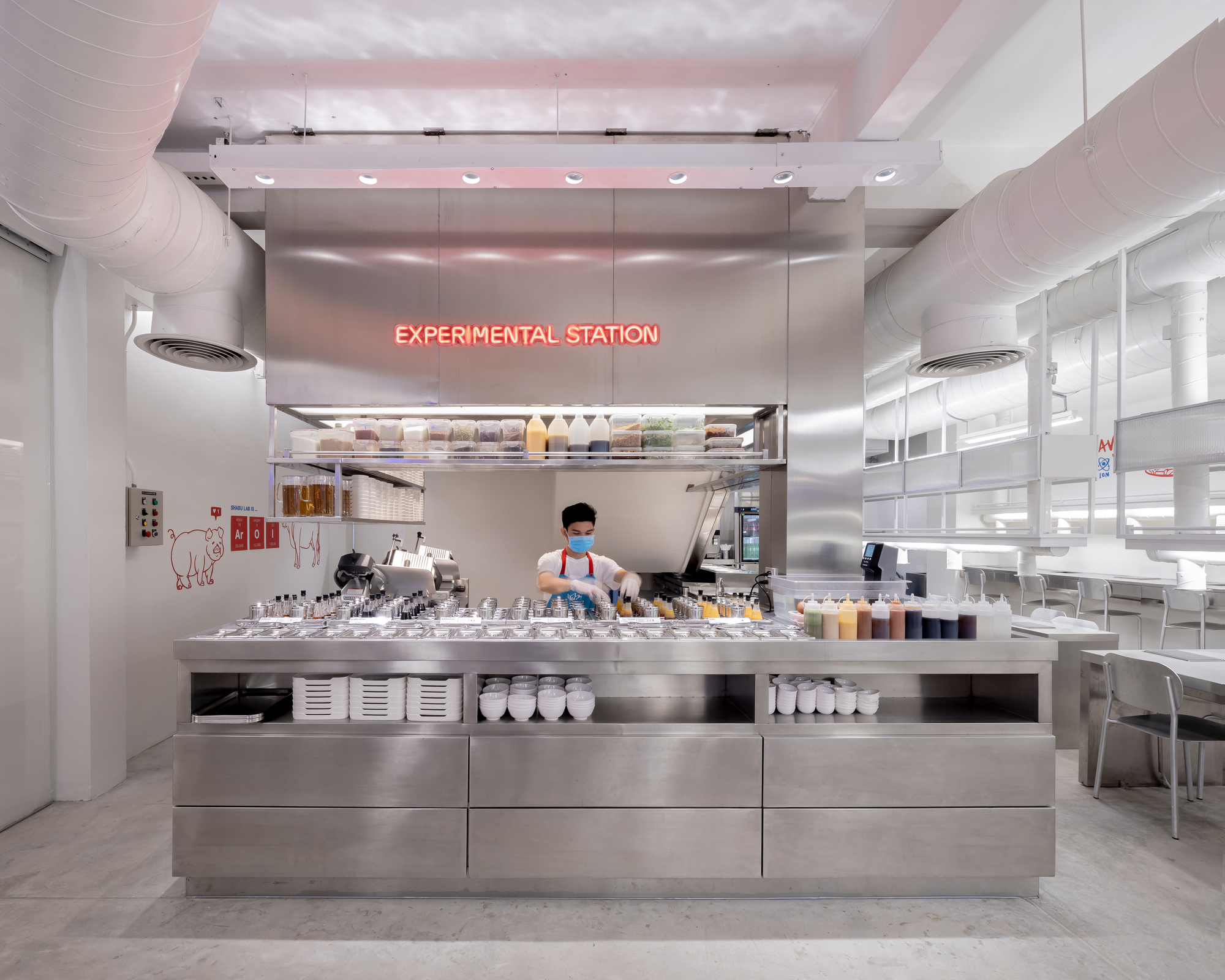 Shabu Lab Restaurant / Integrated Field-31