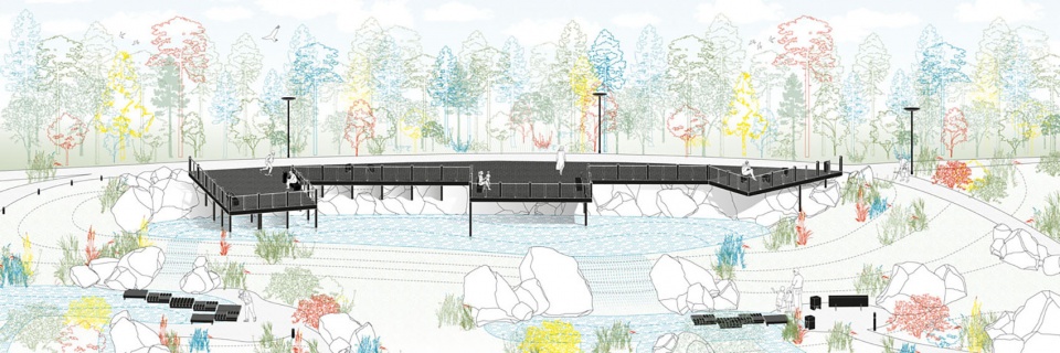 Malevich 公园瀑布丨Basis architectural bureau-22