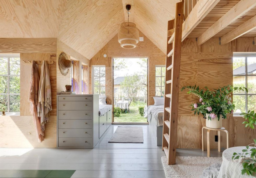 瑞典夏日小木屋 | 内外皆惊喜的温馨空间-4