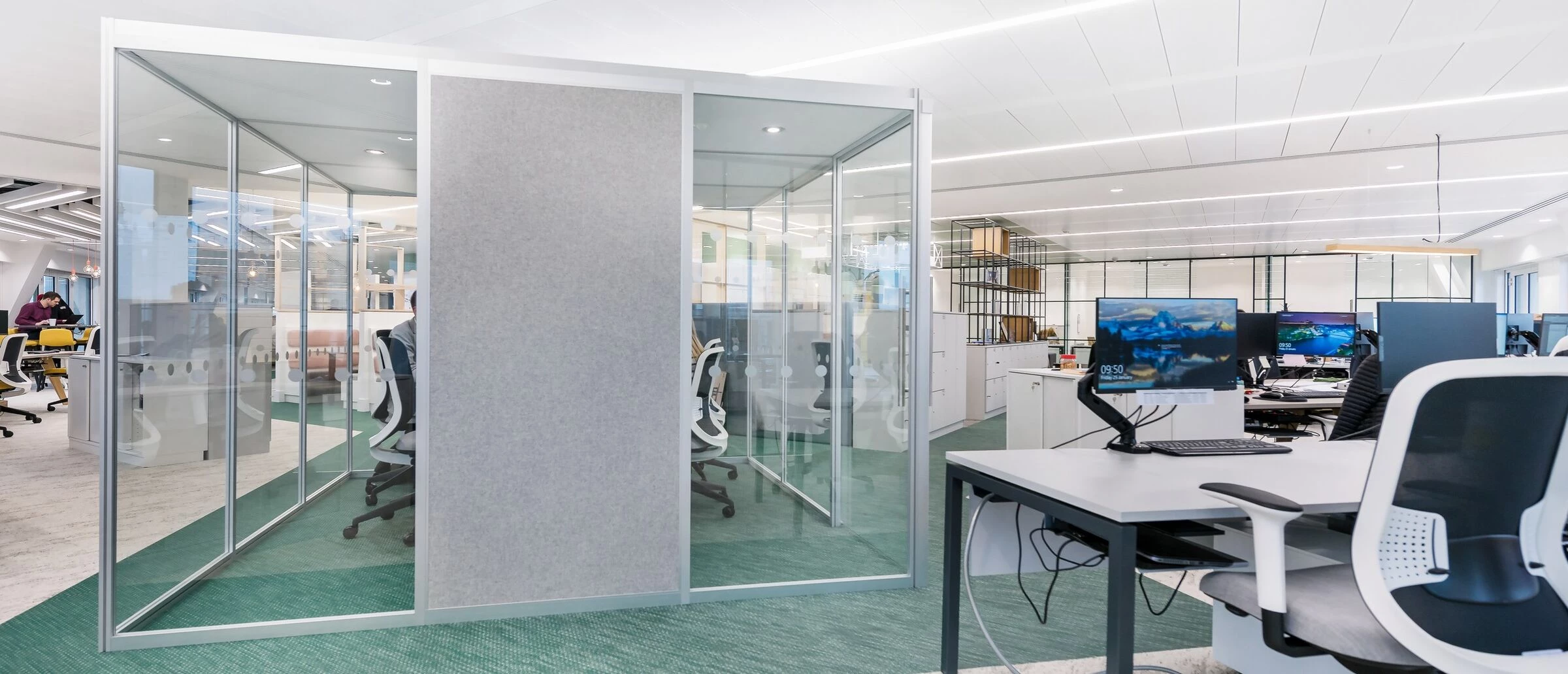 伦敦 EcoWorld 总部，灵动空间激发团队协作-19