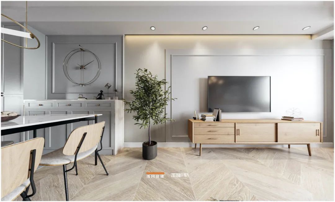 北欧风格设计案例赏析 · 长沙热门楼盘丨中国长沙丨浅尺住建-5