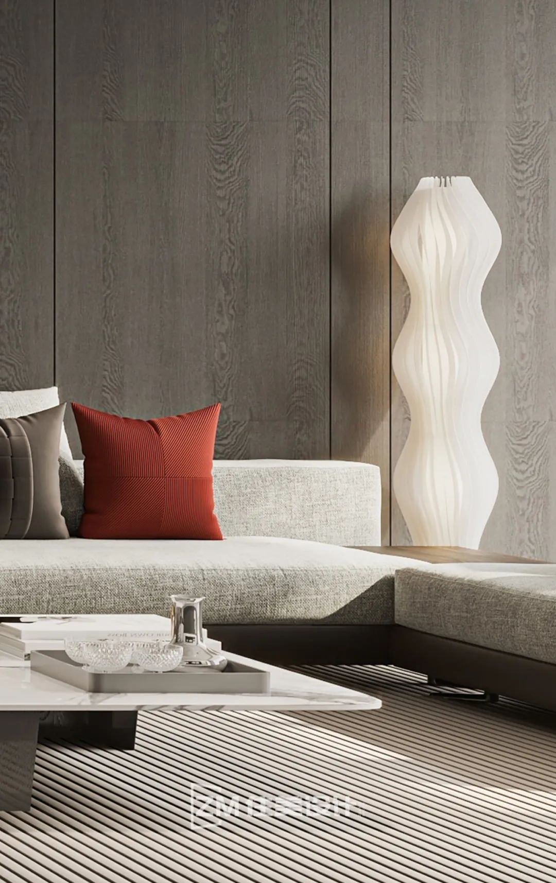 初沐 · 意式极简的梅溪华府住宅设计丨中国长沙丨住美设计-0