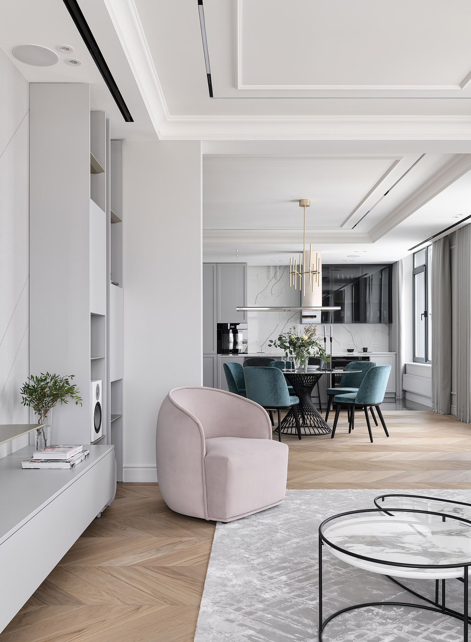 TETRIS·Grey Emerald 公寓丨乌克兰基辅丨S+O architects-26