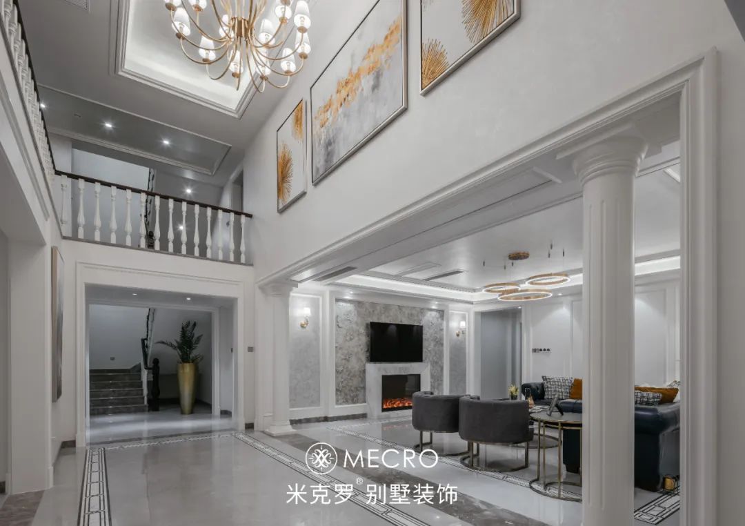 融创·桃花源 650㎡简欧别墅设计丨米克罗别墅装饰-10