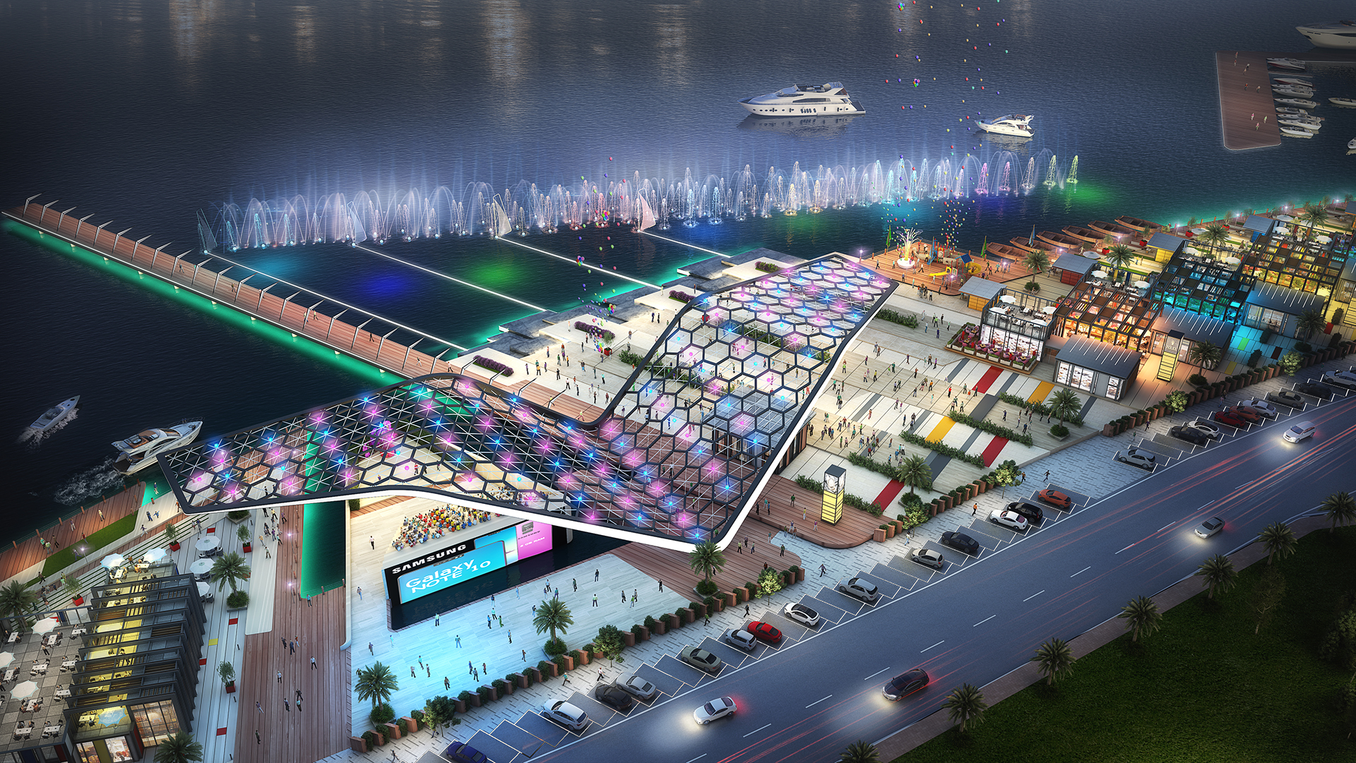 吉达海滨再开发项目丨沙特阿拉伯吉达丨迪拜国家工程局-5