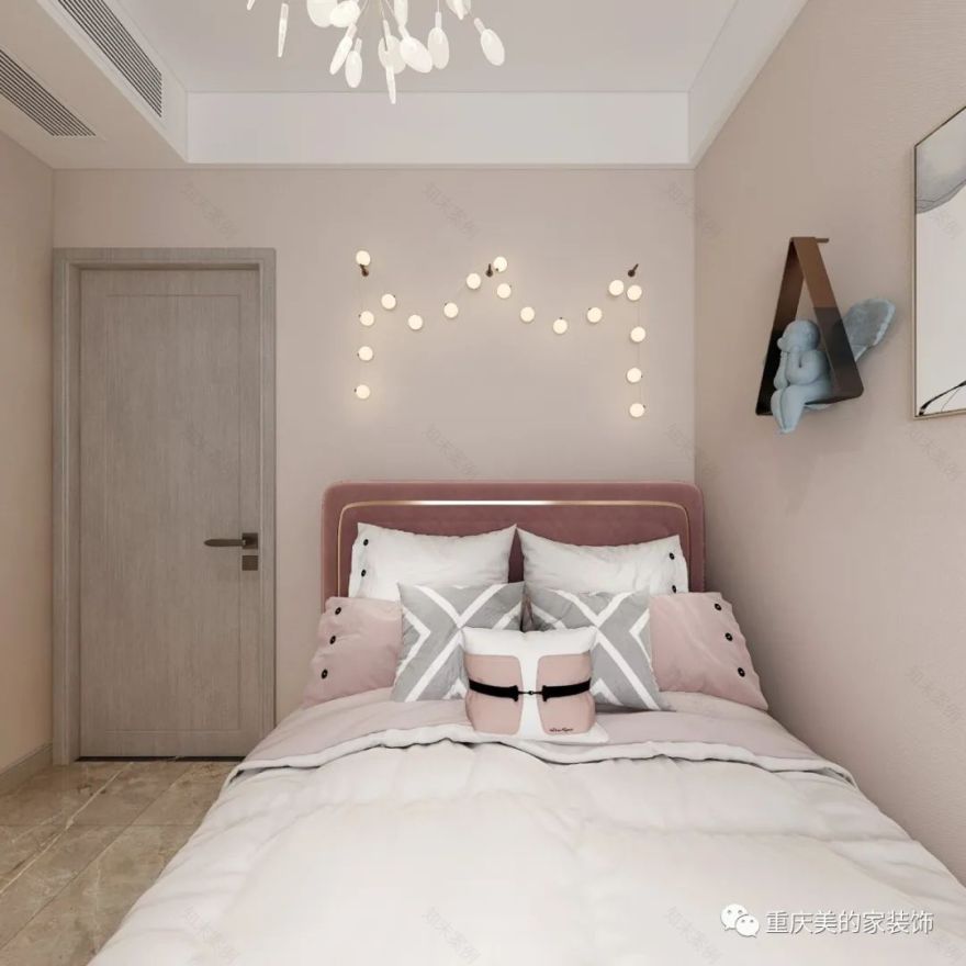 200㎡五口之家,现代简约轻奢生活-74