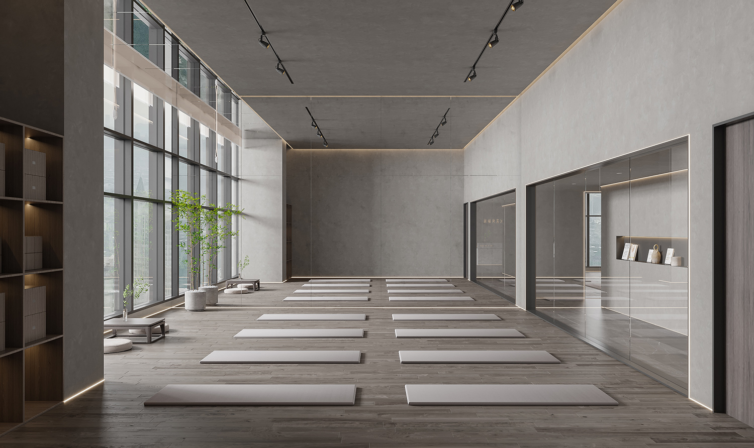 知名设计师打造现代简约公寓，玻璃墙设计增大空间感-5