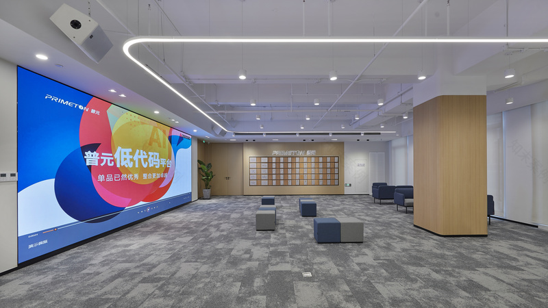 普元信息上海总部办公楼丨中国上海丨HTD 赫韬建设团队-2