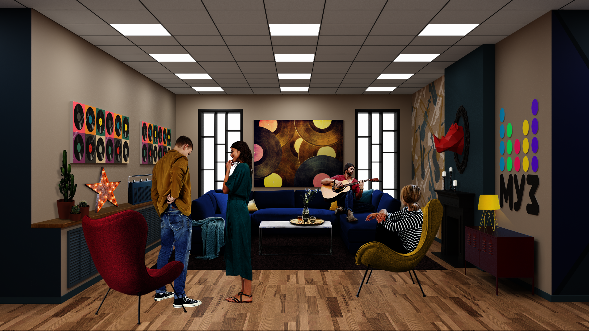 “The New Star Factory”室内设计-10