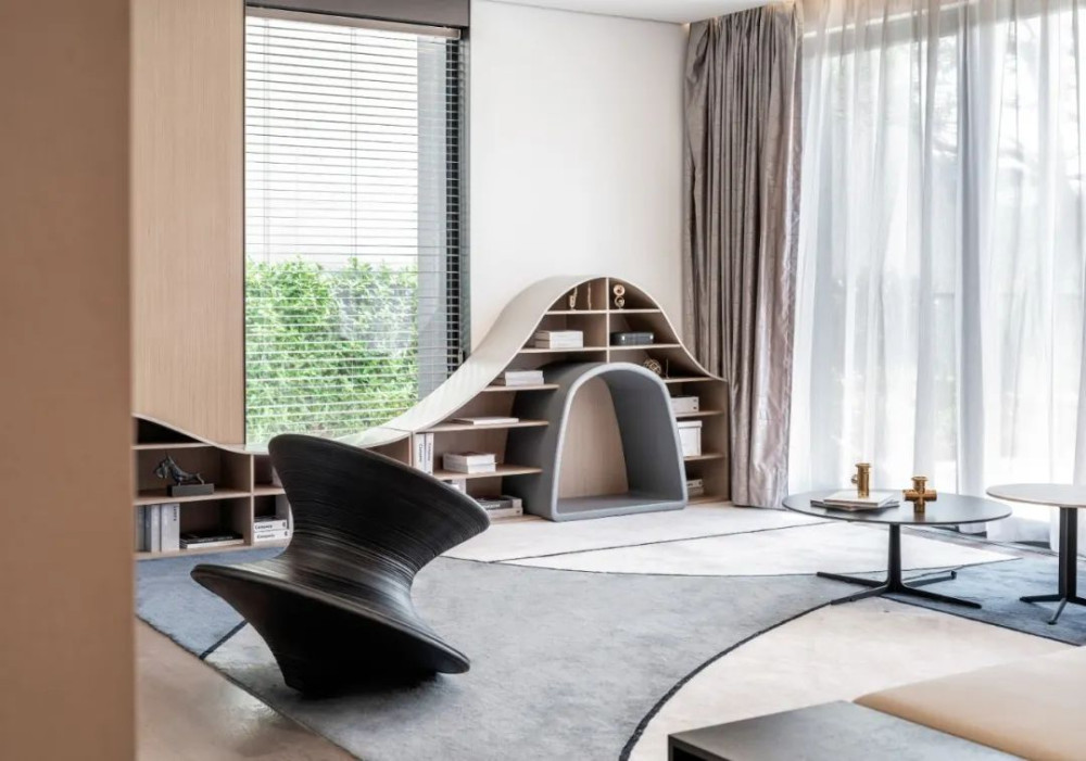 自然之美,都市心灵的栖息地——精致轻奢别墅设计-31