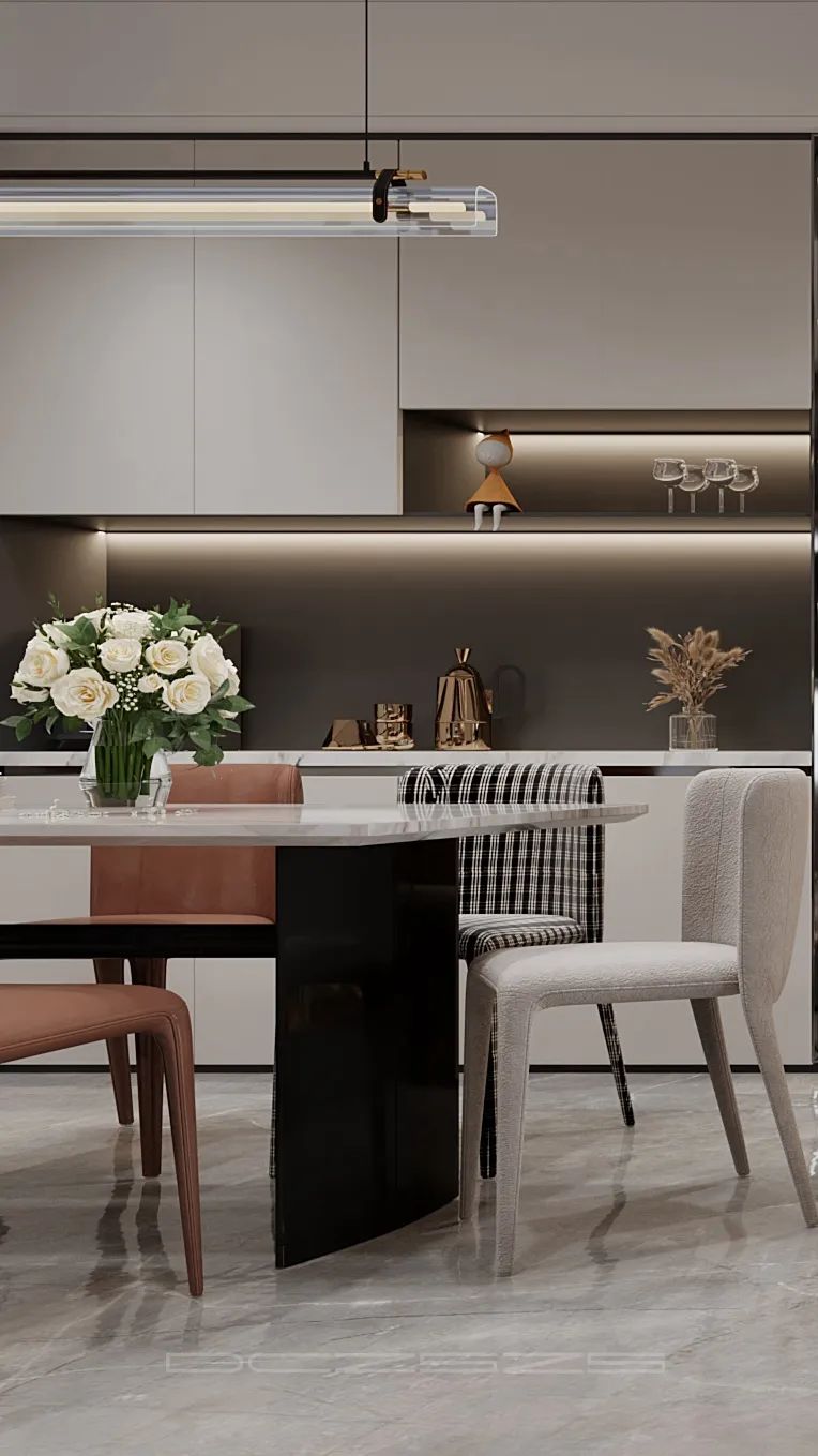 《东成至盛》现代轻奢复式设计丨中国佛山丨东成至盛装饰-26