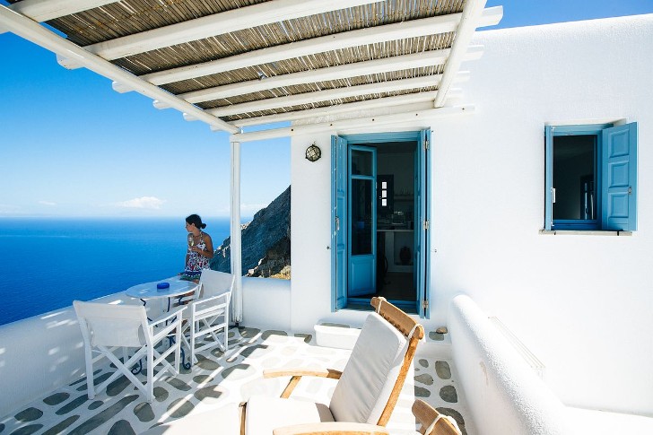 希腊传统风格酒店 Anemomilos Apartments-8