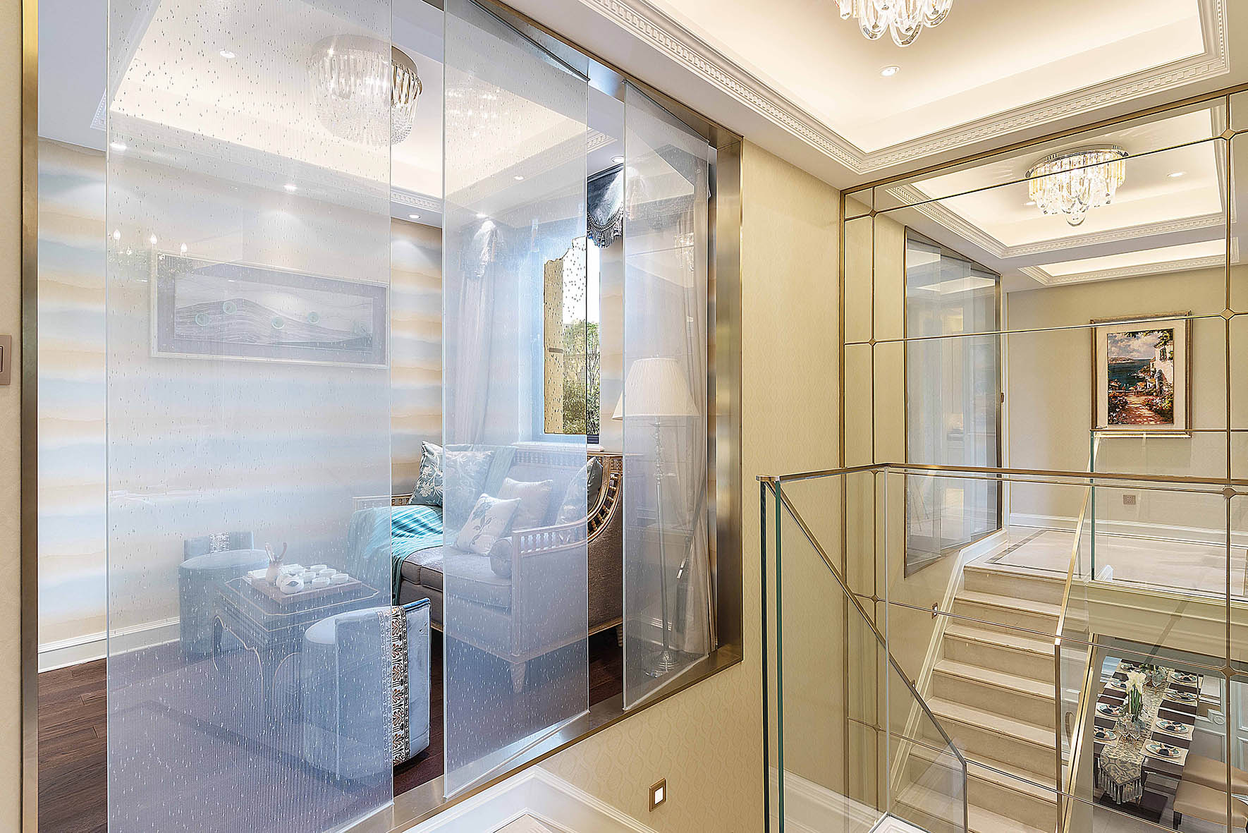 龙湖厦门春江郦城97户型复式样板房-11