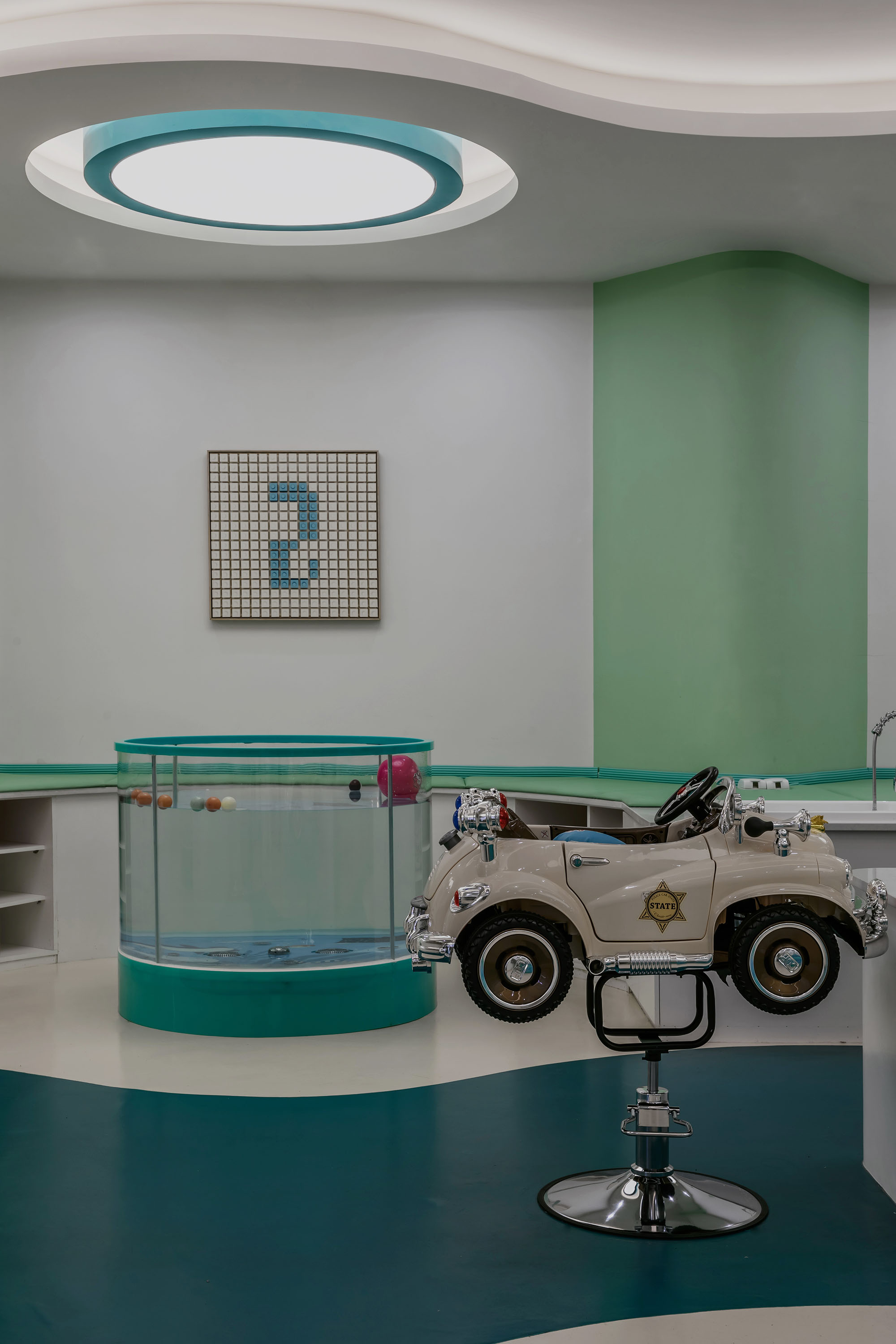 萌贝湾婴童 SPA 馆丨尤格设计-24