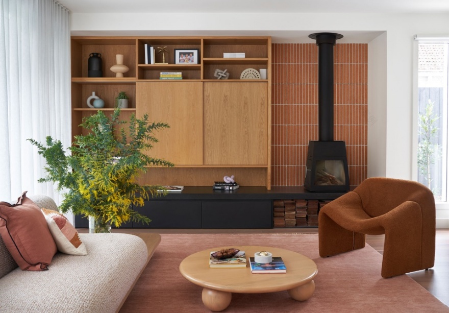 墨尔本棕榈泉风住宅丨澳大利亚墨尔本丨The Stylesmiths-4