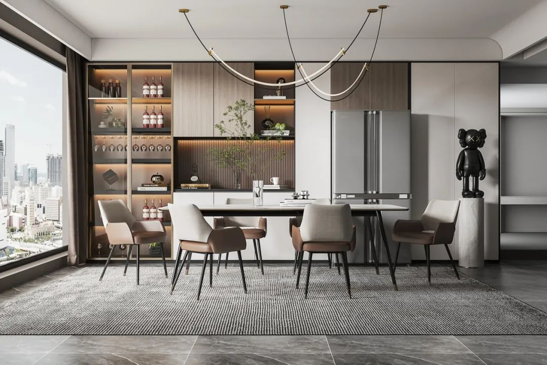 现代简约餐厨一体，打造舒适实用家居空间-18