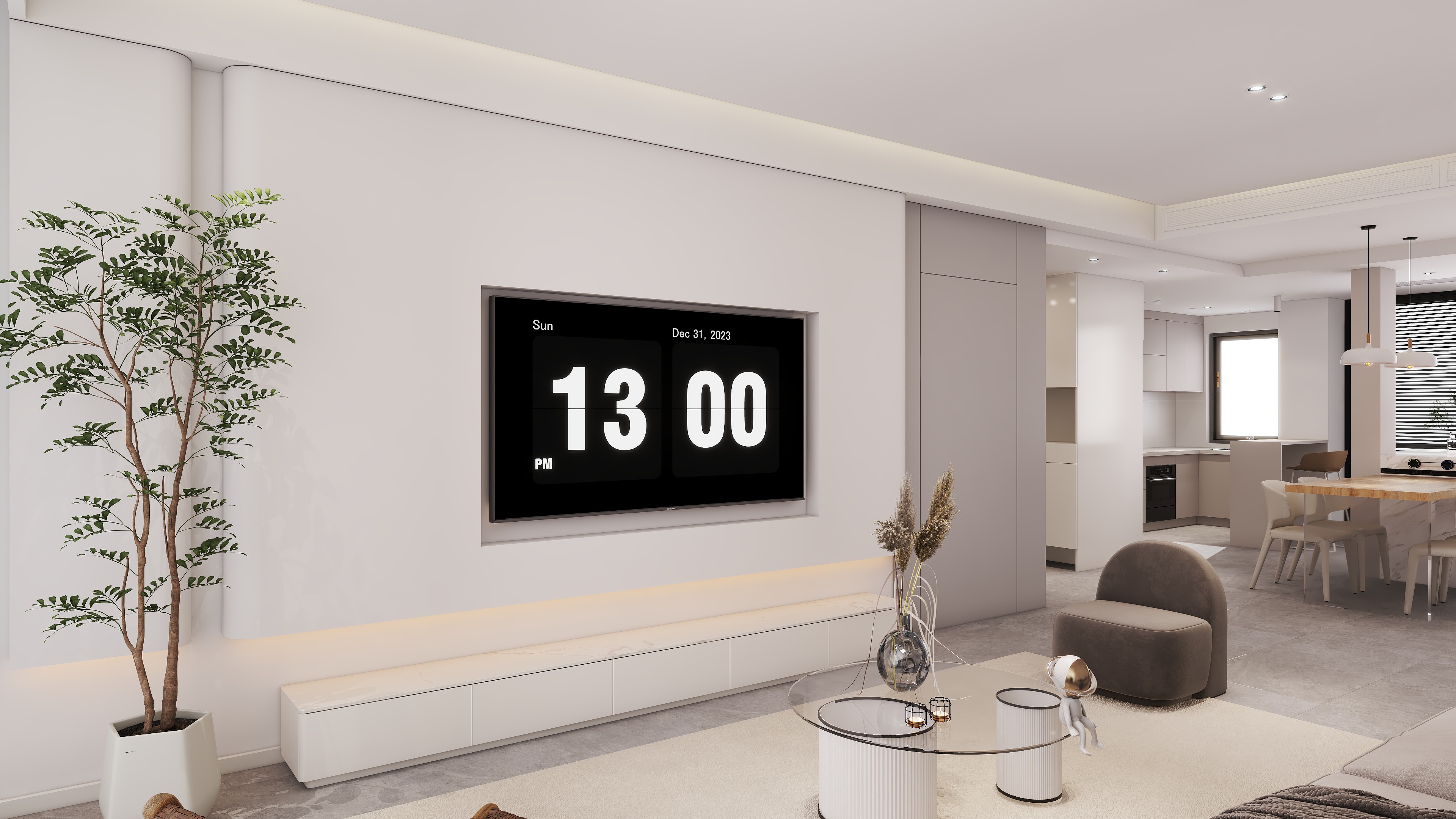 现代开放式平层丨中国重庆丨胡小波-2