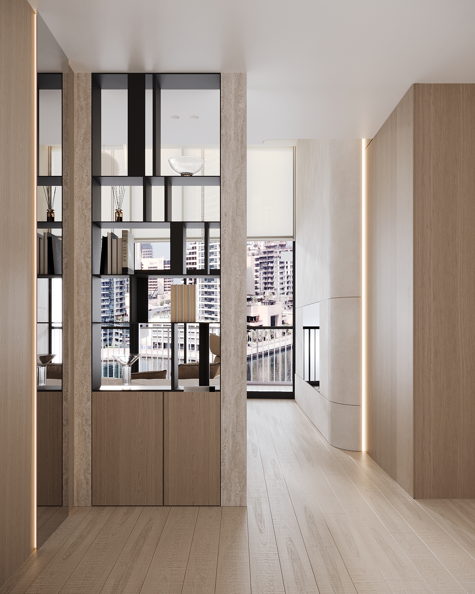 迪拜600平复式公寓可视化设计丨阿联酋迪拜-43