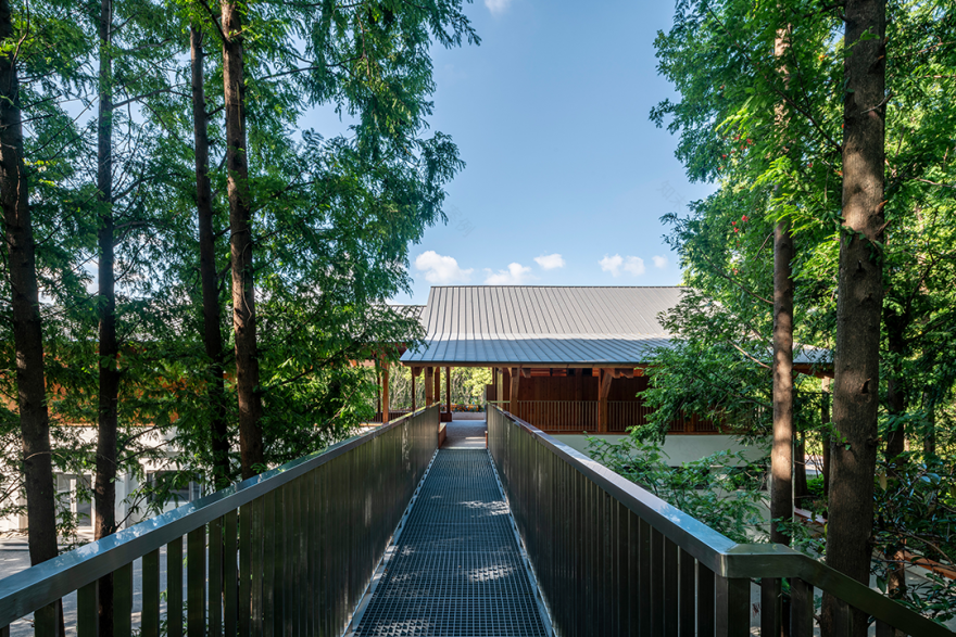 长宁环城生态公园带市民服务驿站丨中国上海丨致正建筑工作室,冶是建筑-133