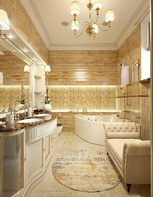 Новой Риге 890 м² 住宅室内设计项目丨拉脱维亚里加-108