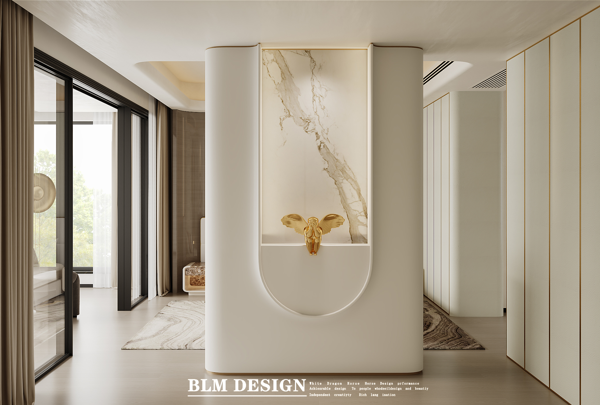 轻奢风别墅案例-9