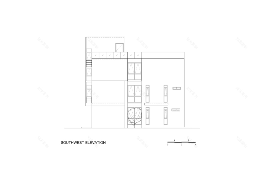 泰国胡同尽头的绿意住宅-38