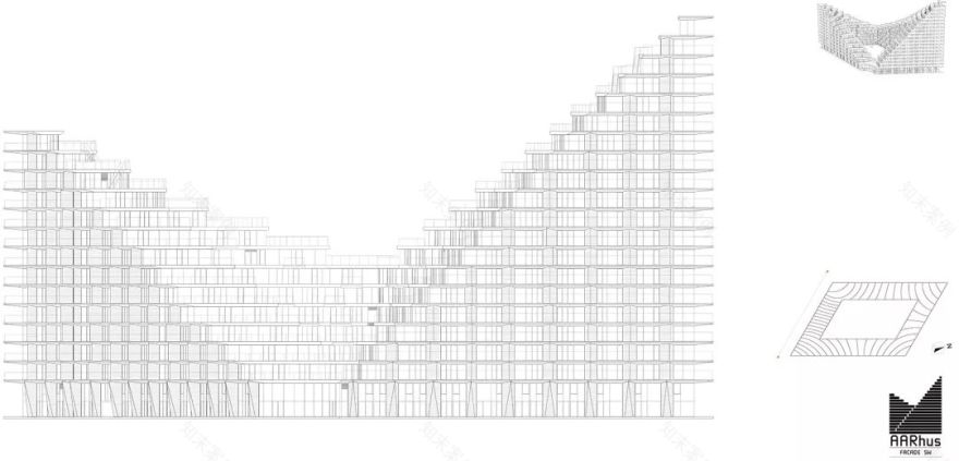 BIG 新作 | AARhus 住宅综合体 | 融入城市与自然的双重景观-63