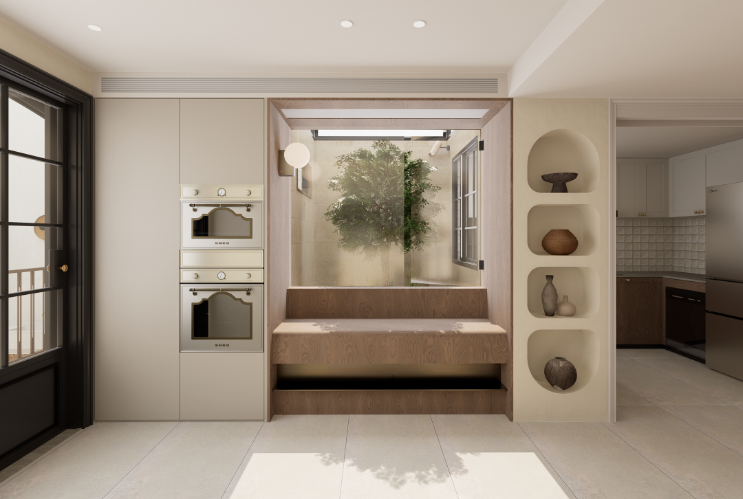 东莞万科城市高尔夫花园轻法 · 中古风设计丨中国东莞丨DP 设计-14