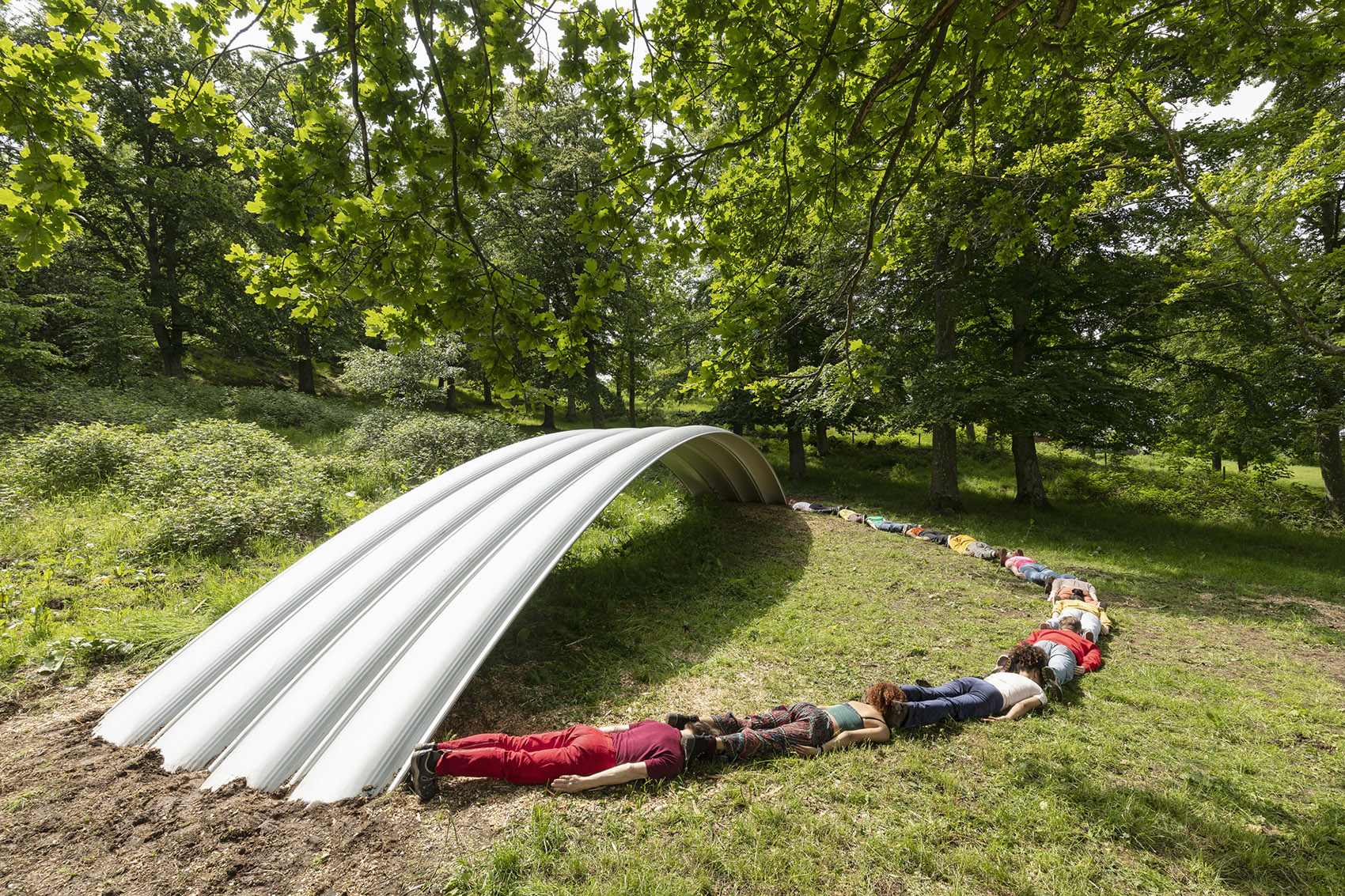 瑞典 Kivik 艺术中心公园 Rainbow 艺术装置 / querkraft architekten-25