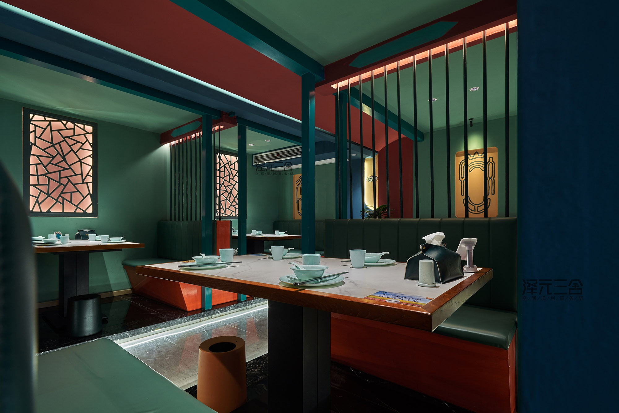小淮潮餐厅丨中国淮安丨泽元三舍空间规划事务所-14