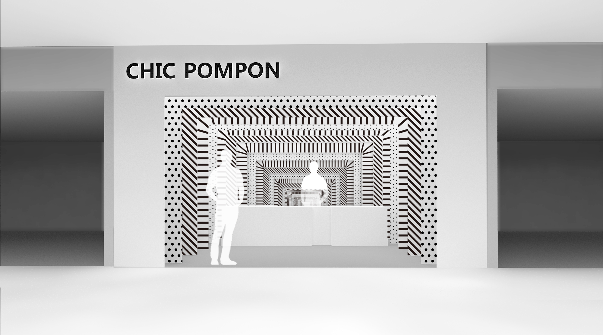 CHIC POMPON 品牌概念终端-45
