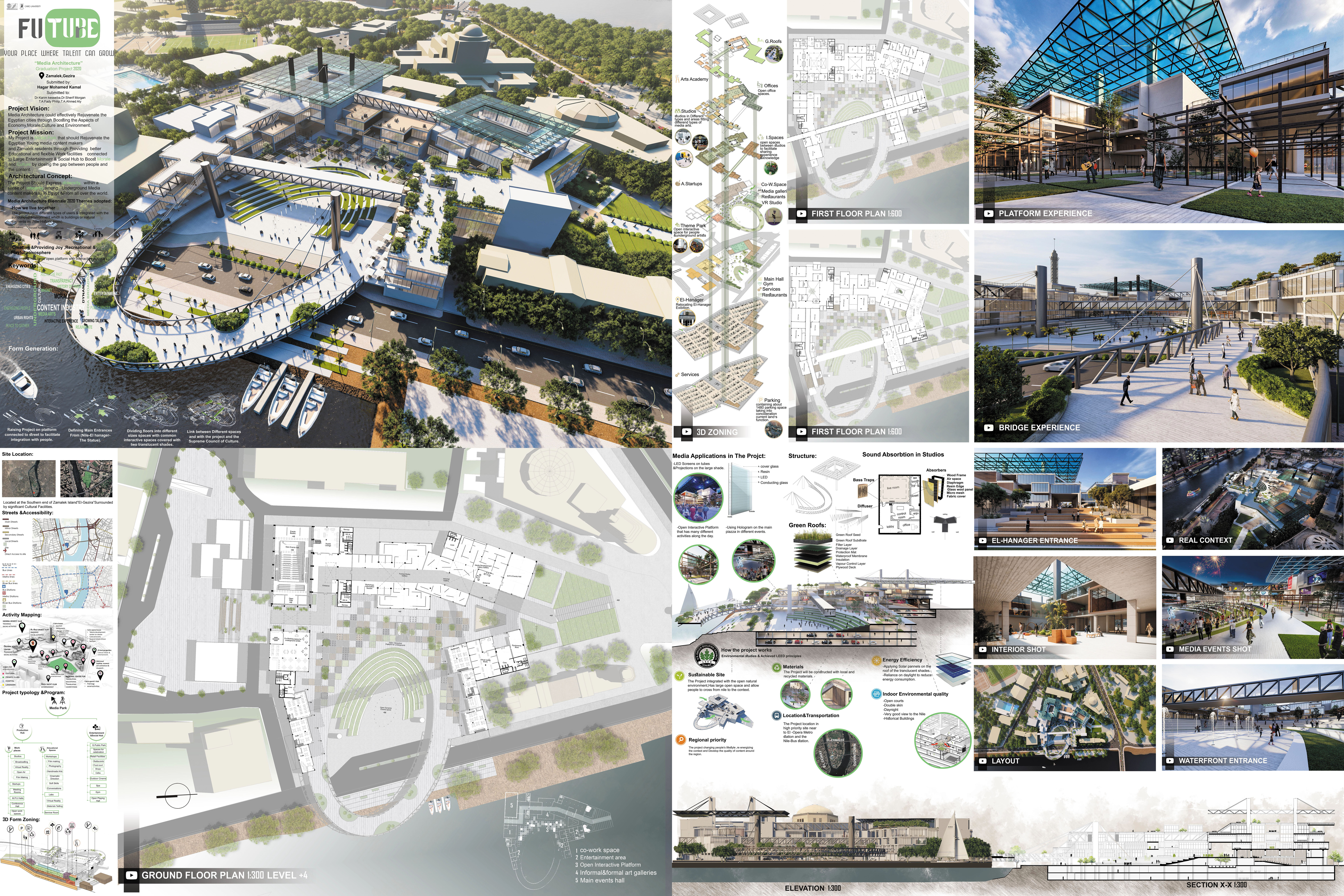 Futube（2020 年毕业设计）丨埃及开罗丨开罗大学工程学院建筑系-40