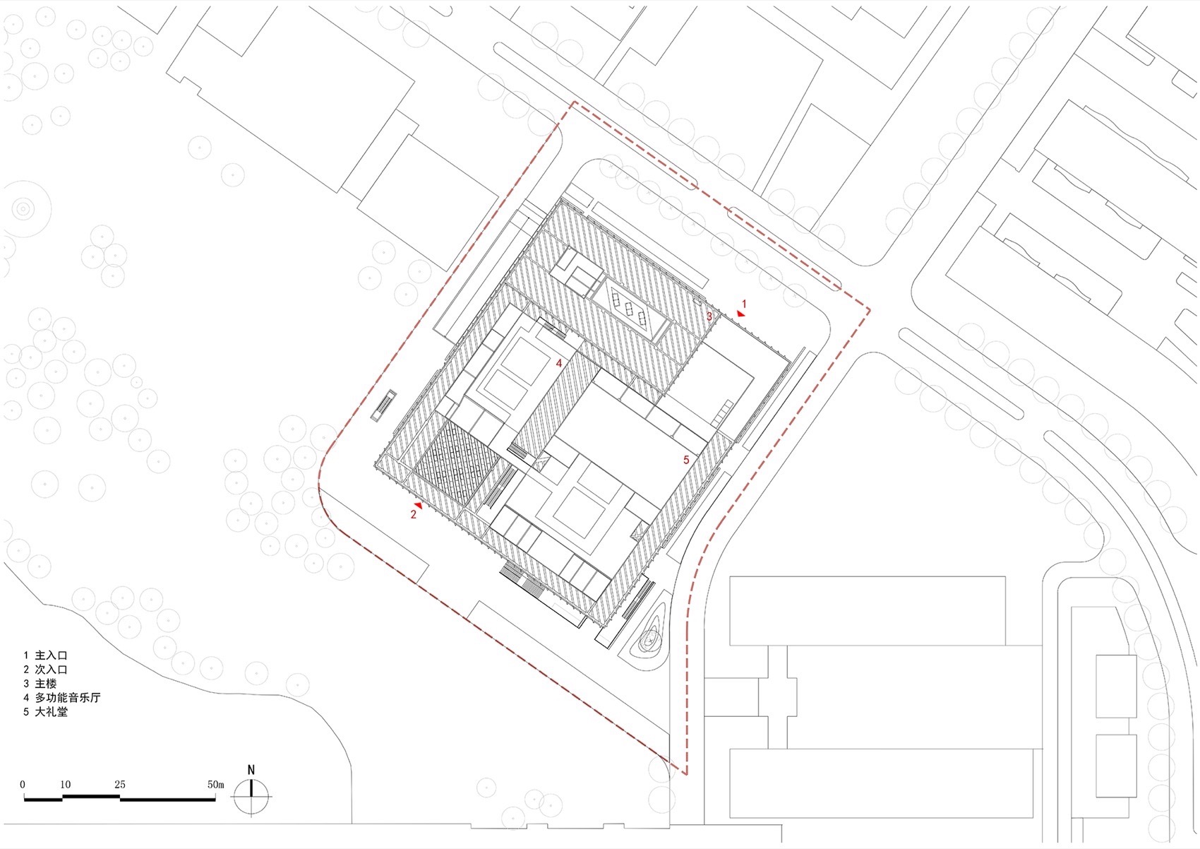同济大学艺嘉楼（嘉定校区学生活动中心）丨中国上海丨同济大学建筑设计研究院（集团）有限公司 麟和建筑工作室-103