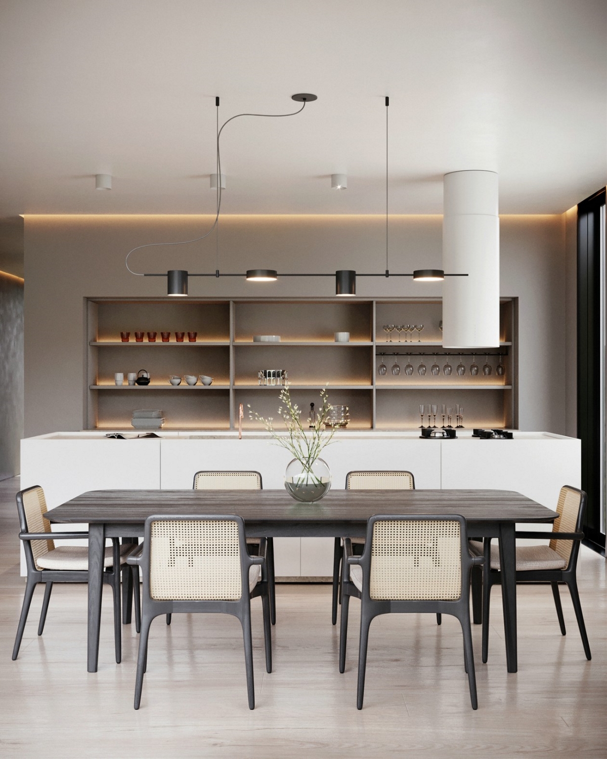 极简白+高级灰，营造质感优雅的生活居所-4