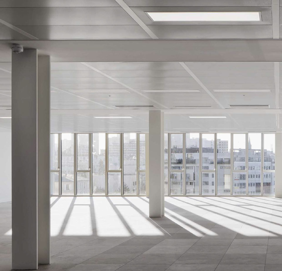 跨越铁道的巴黎 Panorama 办公大楼-50