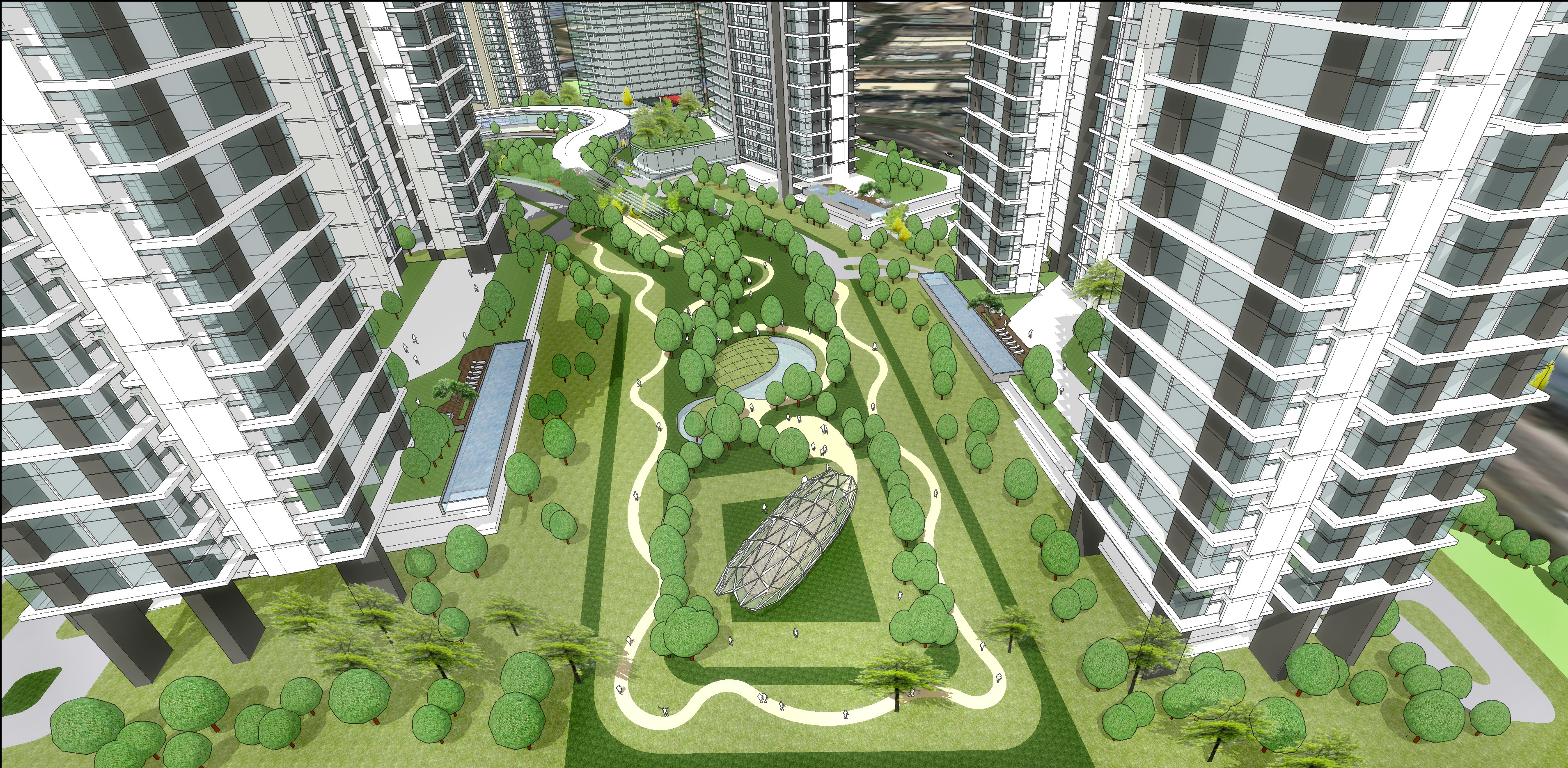 混搭风开发与总体规划 | 多业态综合体设计展示-14