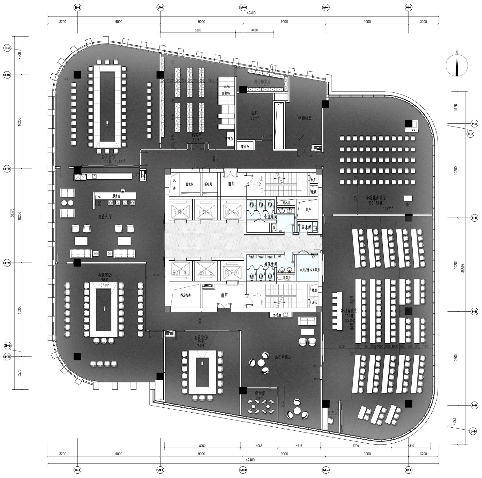 银川建发集团大阅城办公楼总部 / 尚辰设计-55
