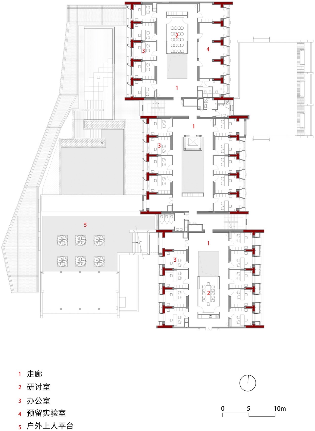 清华大学万科公共卫生与健康学院丨中国北京丨URBANUS都市实践建筑设计事务所-107