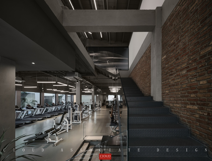 F+ 健身俱乐部丨中国南京丨一朵云联合设计-11