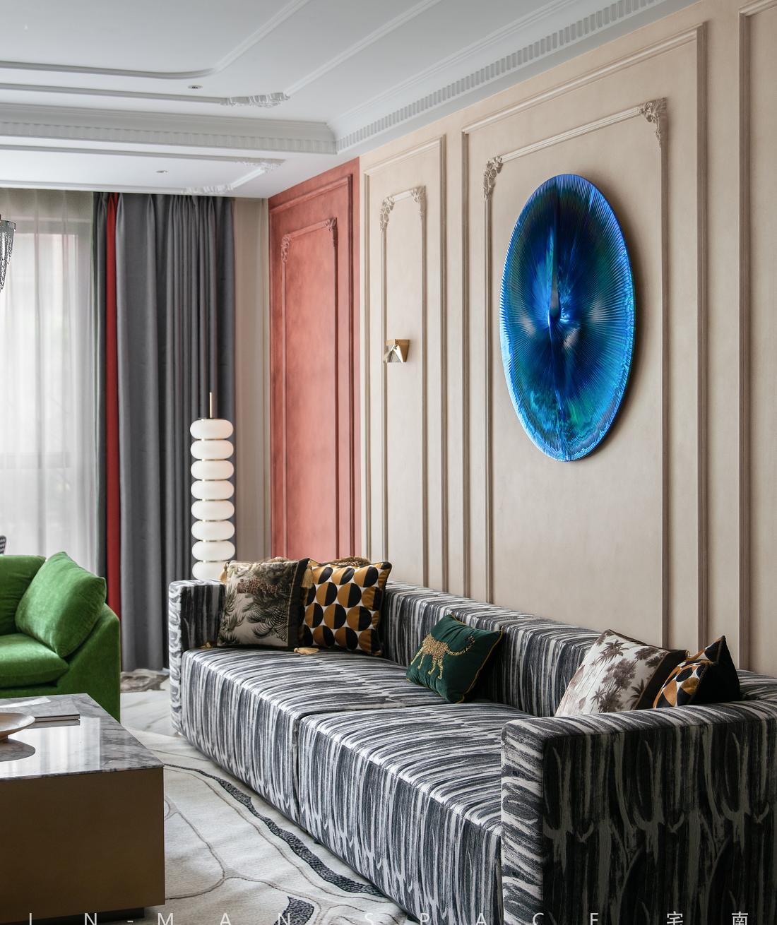 内江优雅轻奢风格家居设计丨中国内江-21