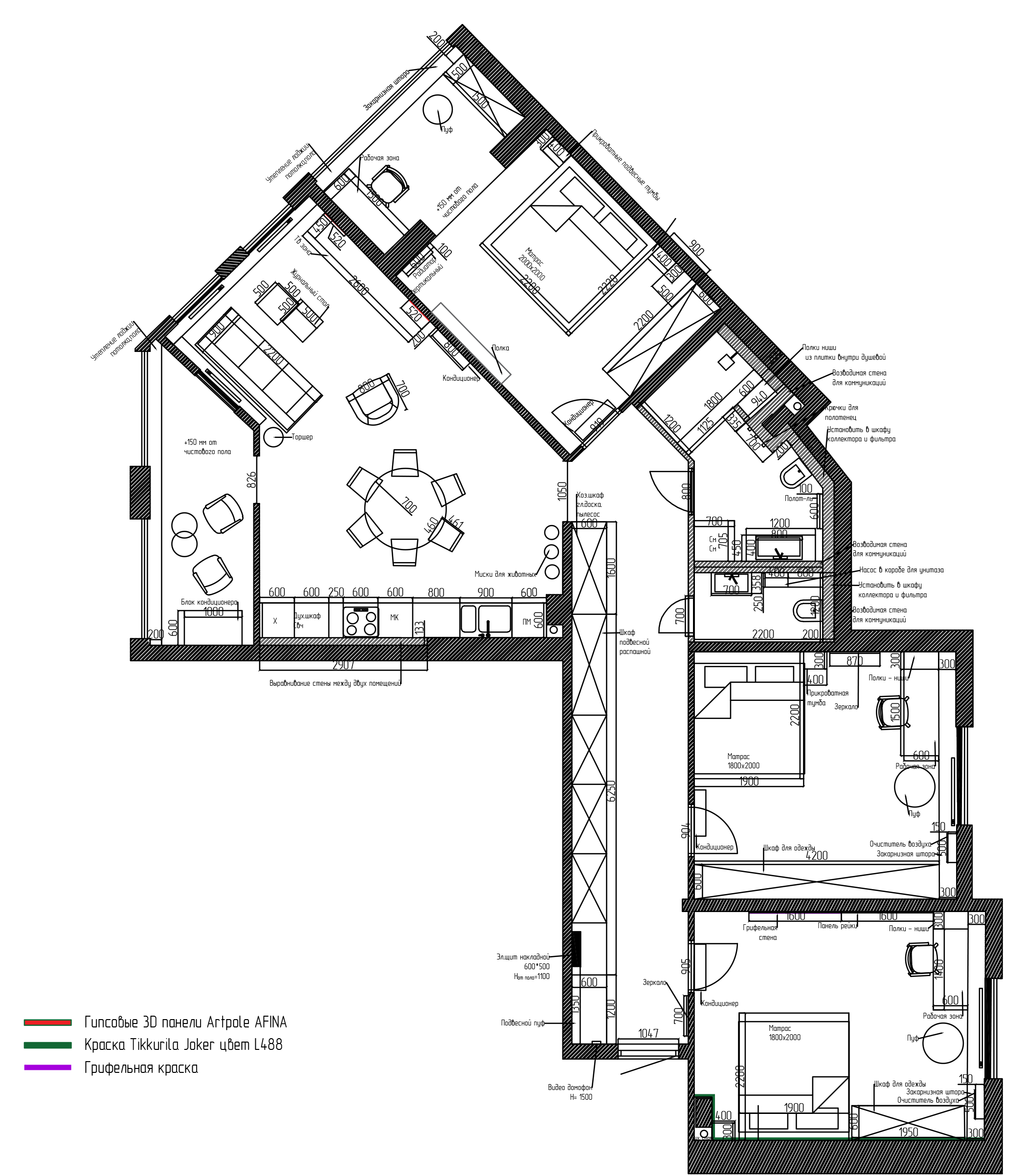 Katushhha 工作室室内设计与装修项目-12